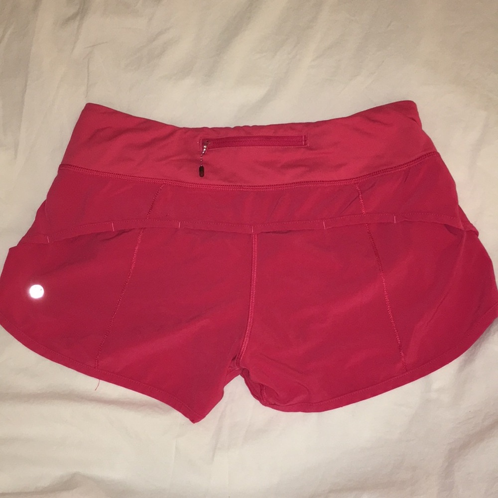 Lululemon Speed Short Pink